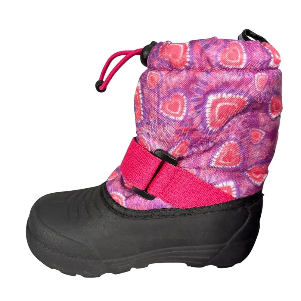 Northside Toddler Snow Boots Size 8 Pink Purple Thinsulate Snowcore NWT